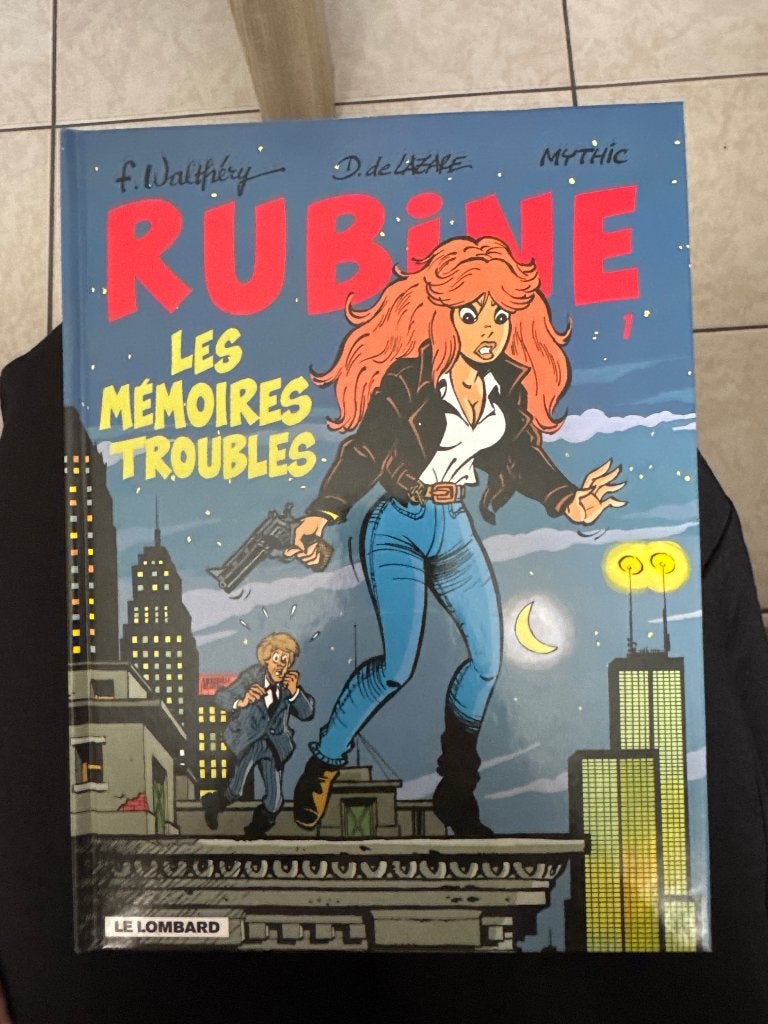 BD Rubine 1-2-6-10, Livres, BD, Walthery, Enlèvement ou Envoi, Une BD, Comme neuf