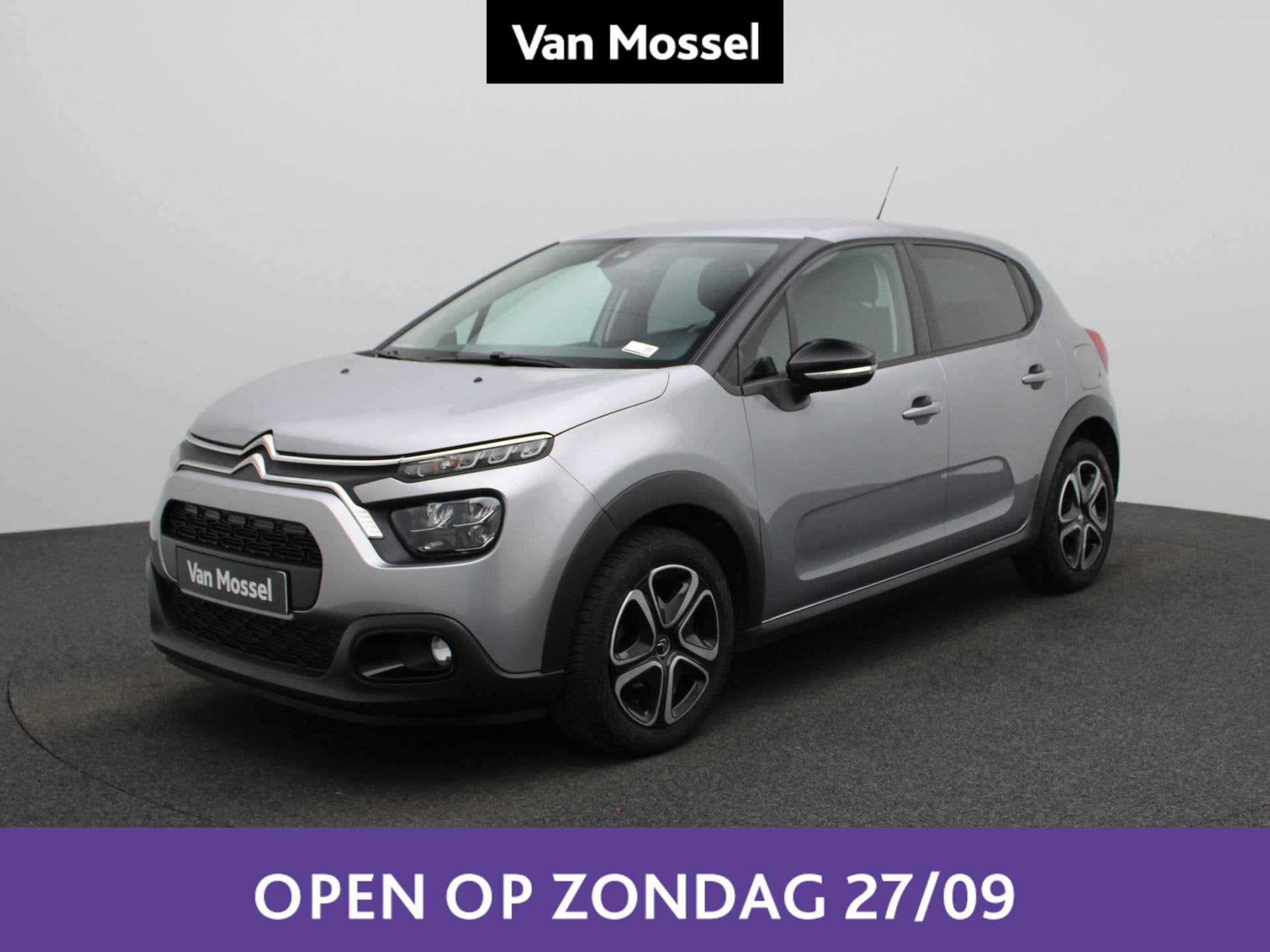 Citroën C3 1.2 PureTech 82 S&S MAN Feel, Autos, Argent ou Gris, 96 g/km, Entreprise, Boîte manuelle