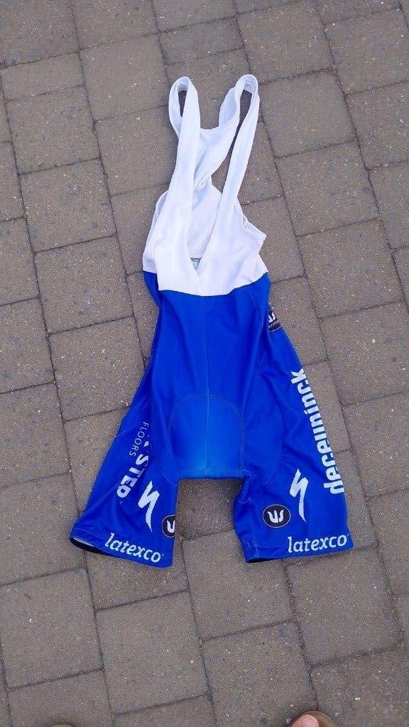 Koersbroek Quickstep Deceuninck Lidl Vermarc maat M, Ophalen of Verzenden, M