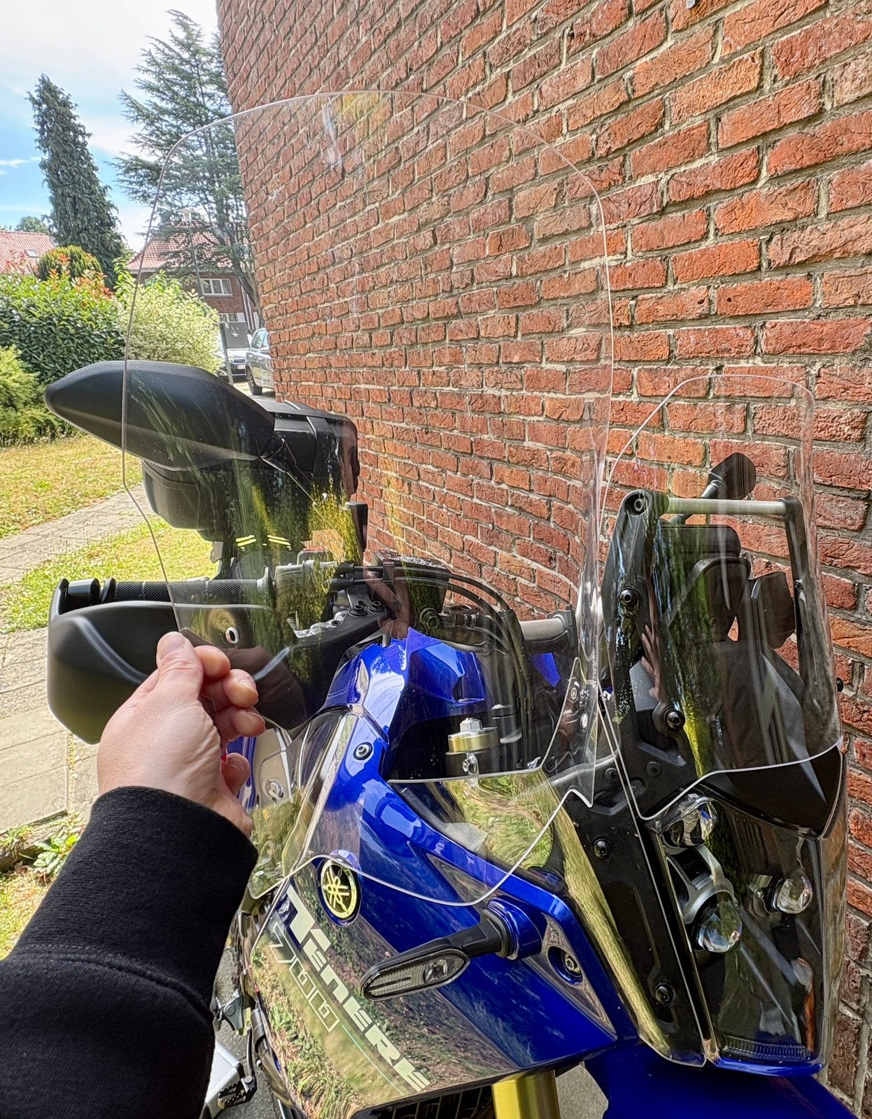 Bulle touring yamaha tenere 700, Motoren, Ophalen, Gebruikt