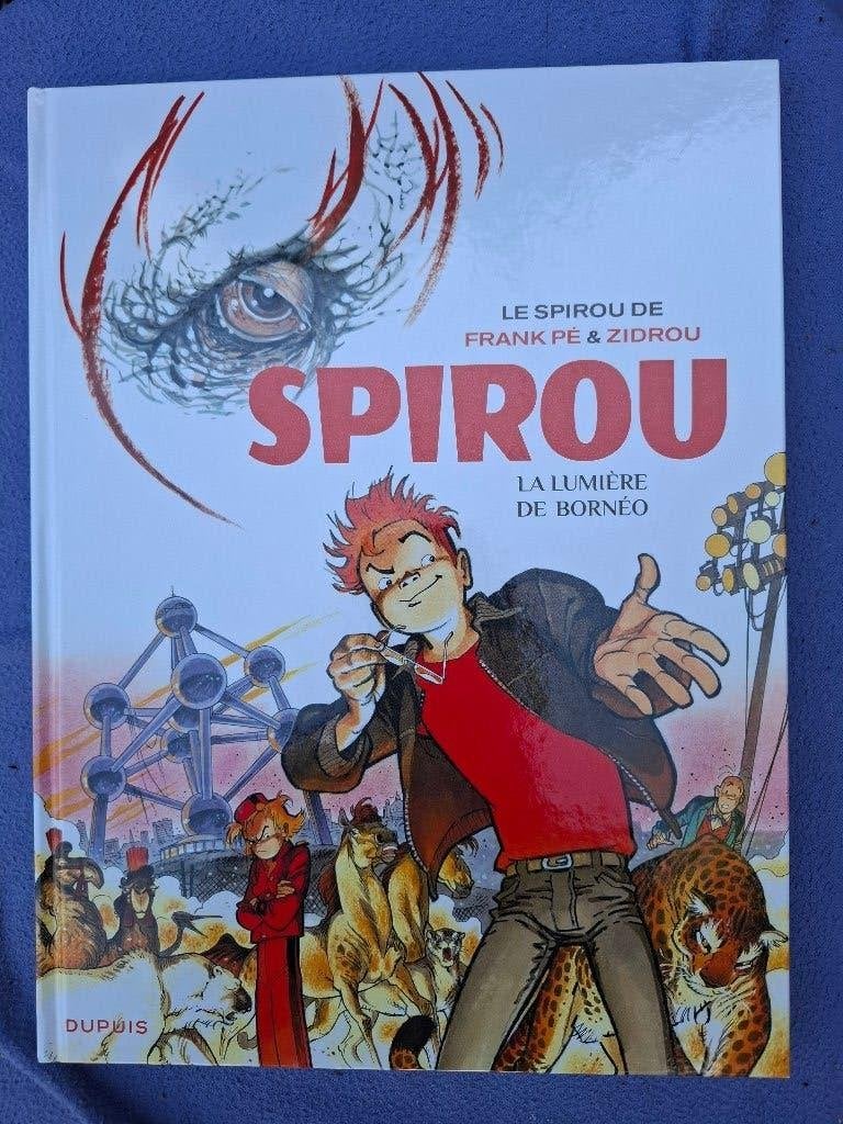SPIROU FRANK Pé LA LUMIERE DE BORNEO TTBE EO 2016, Livres, BD, Une BD, Enlèvement ou Envoi, Comme neuf
