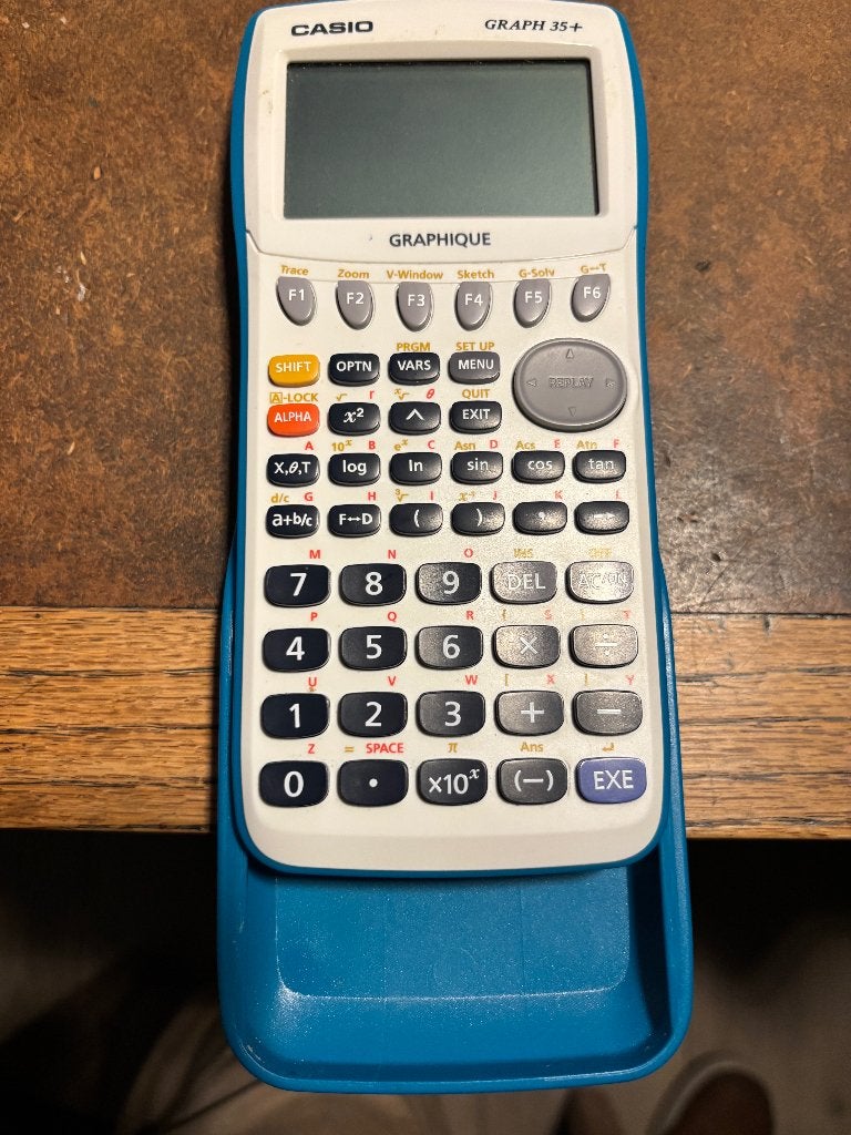 grafische rekenmachine Casio Graph 35+, Ophalen of Verzenden, Grafische rekenmachine, Gebruikt
