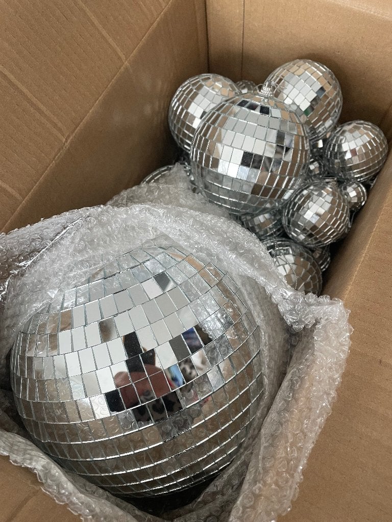 Boules disco (72 pièces), Enlèvement, Neuf, Boule à facettes