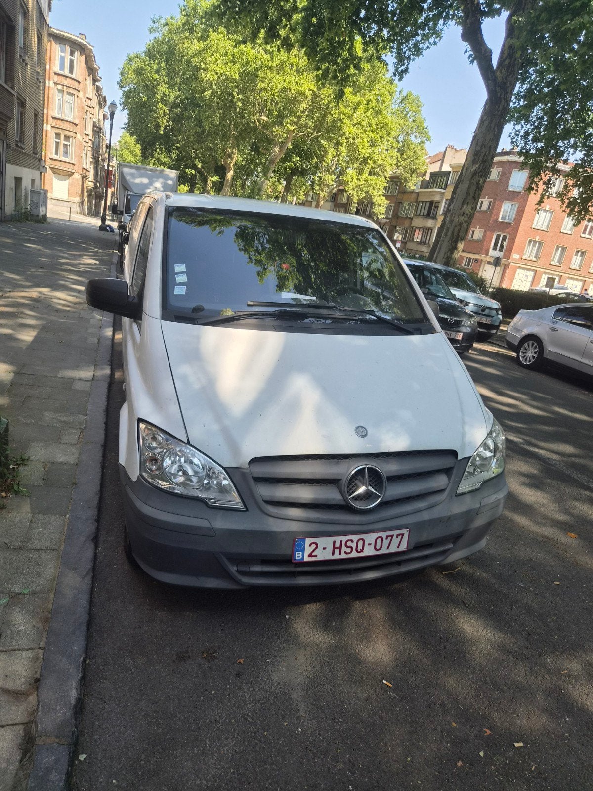 Mercedes vito, Auto's, Zwart, Wit, Particulier, 116 cc