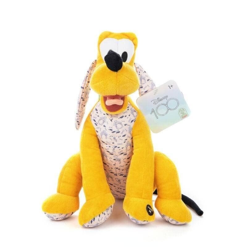 Pluto pluche Knuffel met Geluid - 30 cm - Disney, Neuf, Chien, Avec étiquette, Moyen (20 à 80 cm)