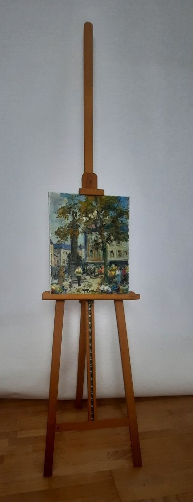 Chevalet à lyre de peintre, Enlèvement, Comme neuf, Chevalet