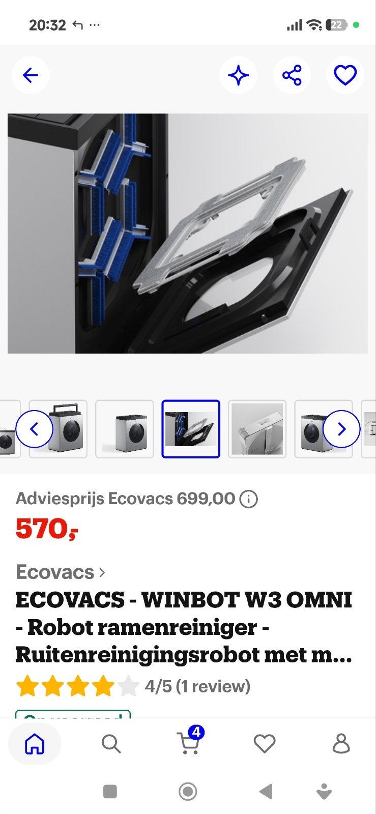 robot laveur de vitres # Robot de nettoyage de vitres, Enlèvement ou Envoi, Essuie-vitre ou Raclette