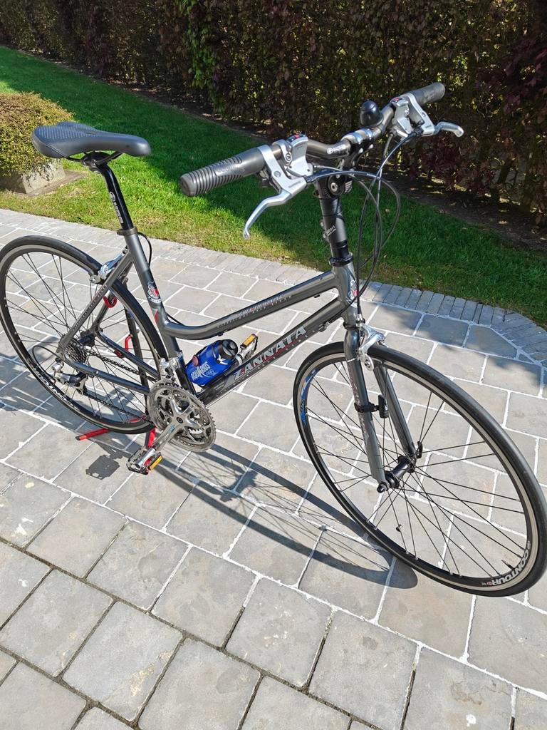 Zannata, kleur: Grey lightning.perfecte staat, nieuw zadel, Fietsen en Brommers, Ophalen