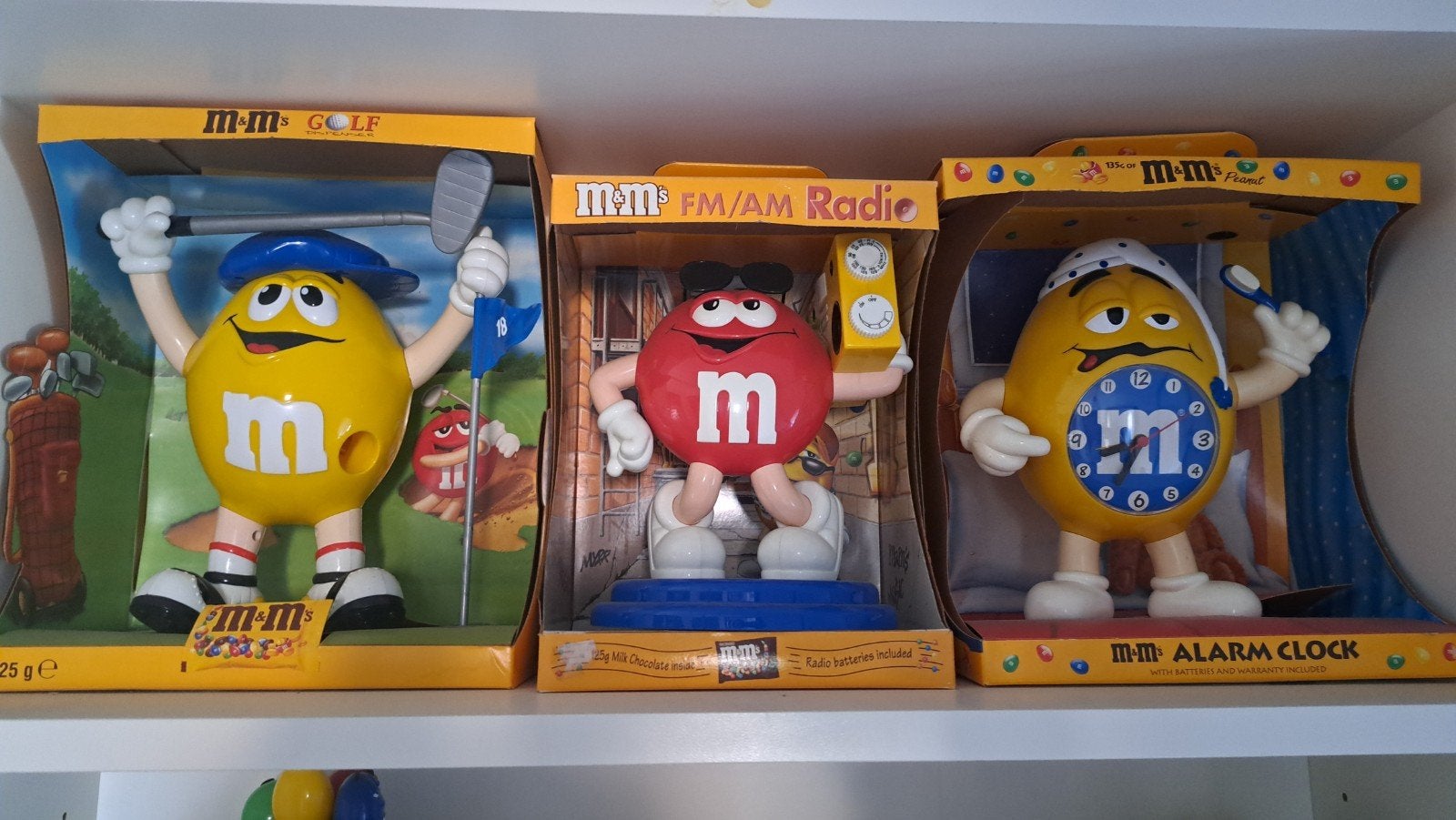 m&m's, Ophalen