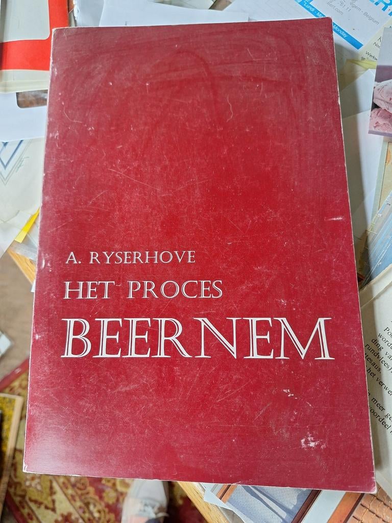 Boek "Het proces Beernem" door A. RYSERHOVE, Boeken, Zo goed als nieuw, A. Ryserhove, Ophalen, 20e eeuw of later