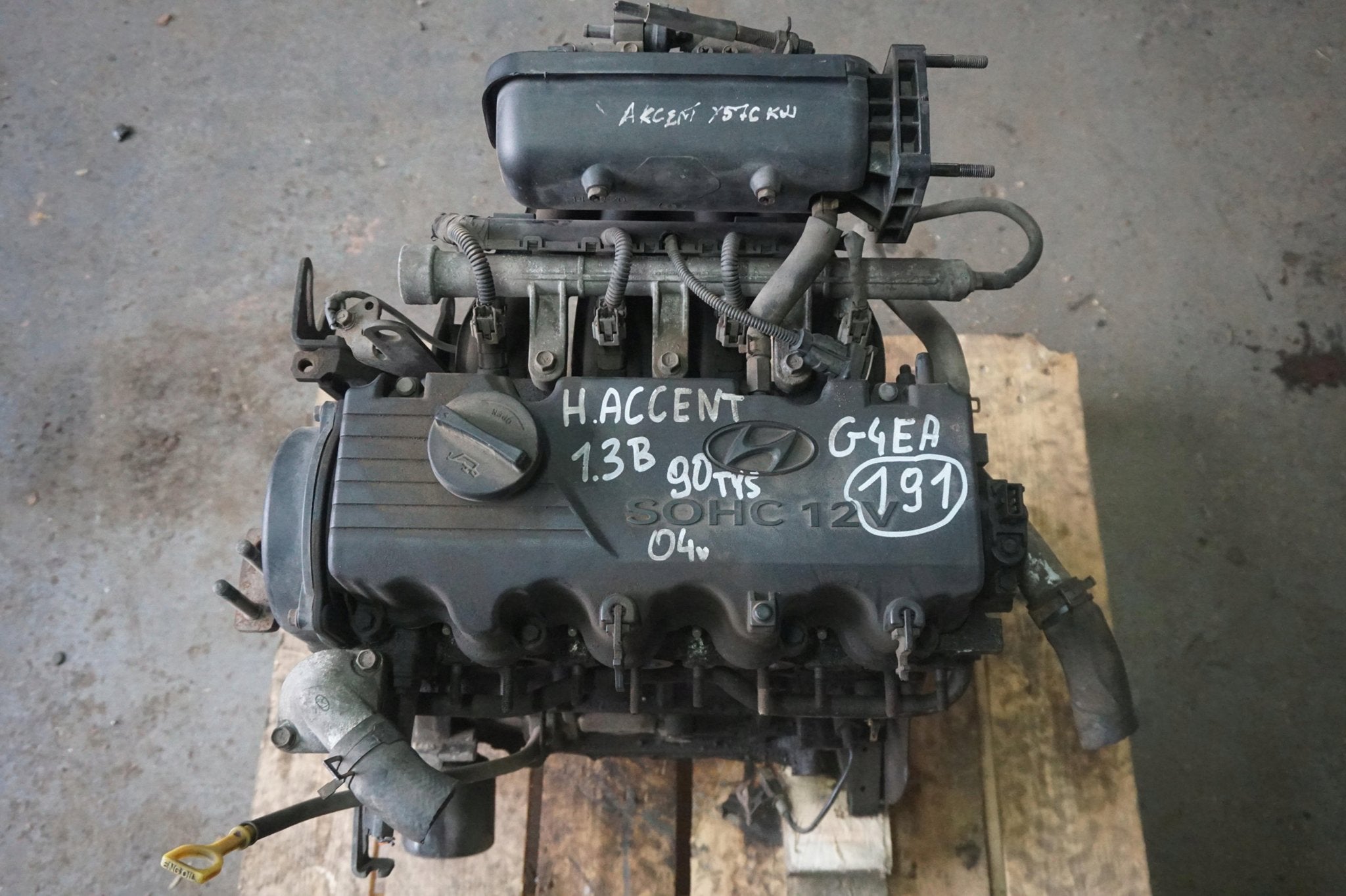 Moteur G4EA Nu HYUNDAI ACCENT GETZ, Autos : Pièces & Accessoires, Moteurs & Accessoires, Alfa Romeo, Pièces américaines, Audi