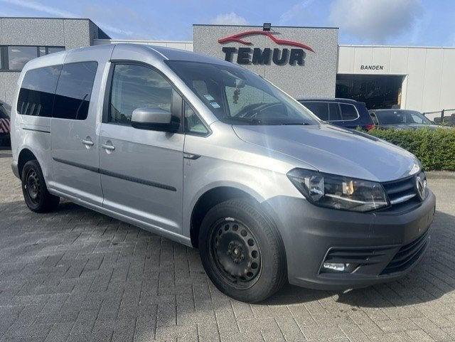 VW Caddy 2.0 tdi Dubbel Cabine 102pk 2020, Auto's, Voorwielaandrijving, 75 kW, Stof, Volkswagen