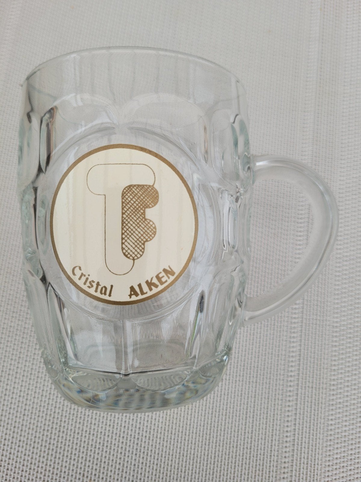 bierglas Cristal Alken, Verzamelen, Ophalen of Verzenden