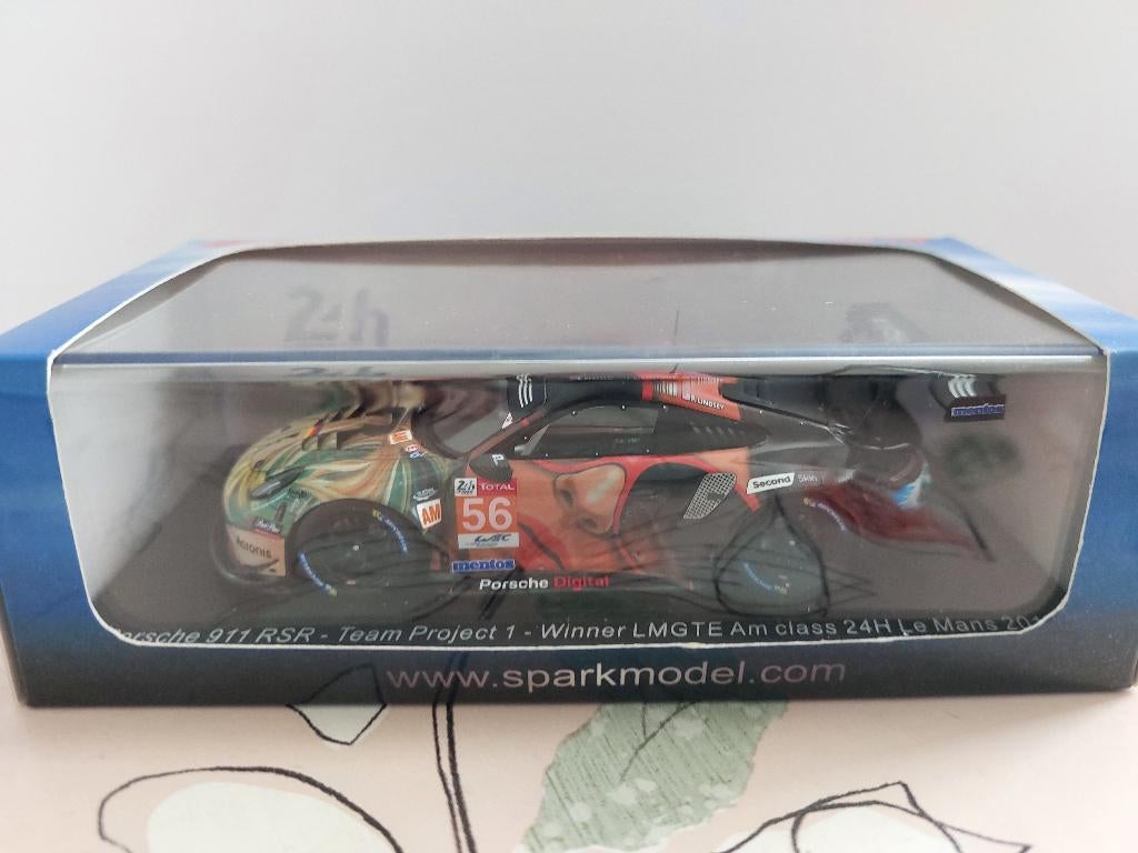 Porsche 911 RSR   , Le Mans, Ophalen of Verzenden, Zo goed als nieuw