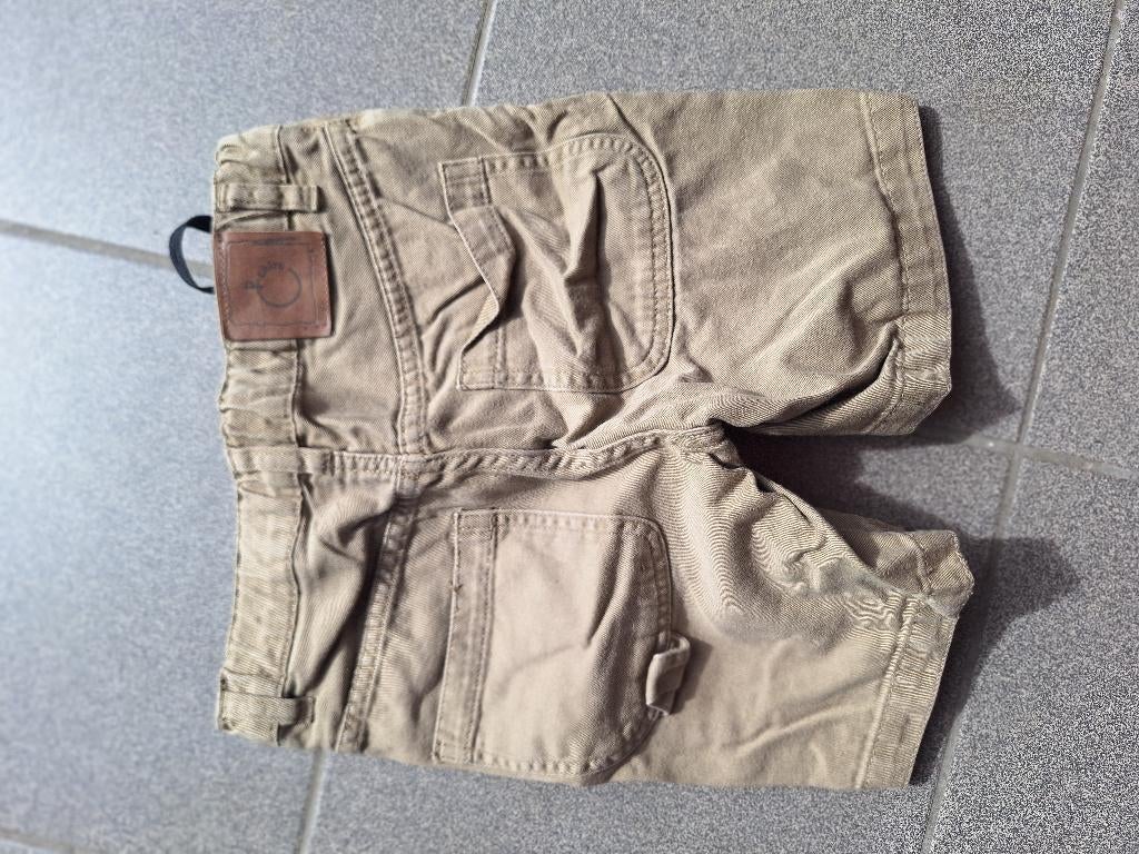 Chiro broek beige maat 128, Pantalon, Garçon ou Fille, Comme neuf, Enlèvement