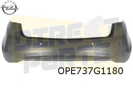 Opel Meriva b (2/14-) achterbumper  (te spuiten) (Bij PDC) O, -, Verzenden, -, Opel