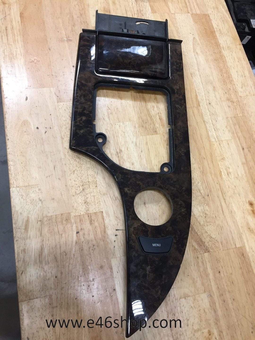 Middenconsole houten lijst BMW E60 E61, -, Utilisé, -, Enlèvement ou Envoi