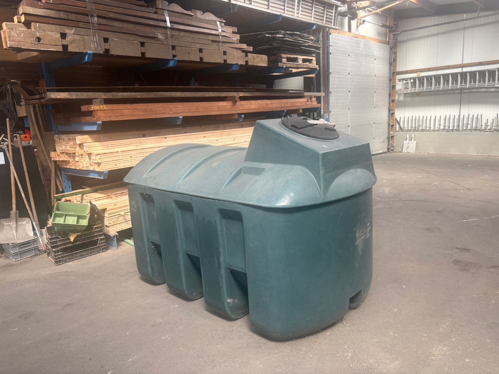 Mazouttank dubbelwandig kunststof, Enlèvement, Comme neuf