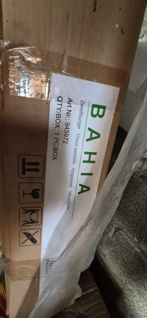 Garden Plus Bahia hangstoel 

 2 x, Ophalen, Nieuw
