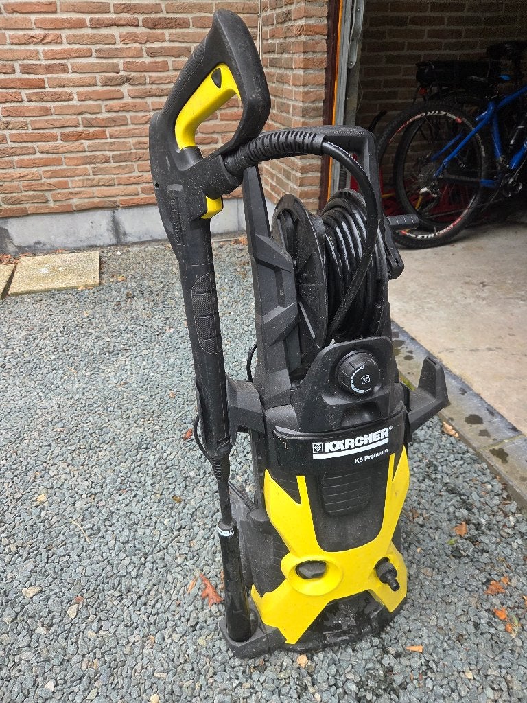 Karcher K5 Premium - Comprend 2 lances et un moulinet, Jardin & Terrasse, Enlèvement, Utilisé, Électrique, KARCHER