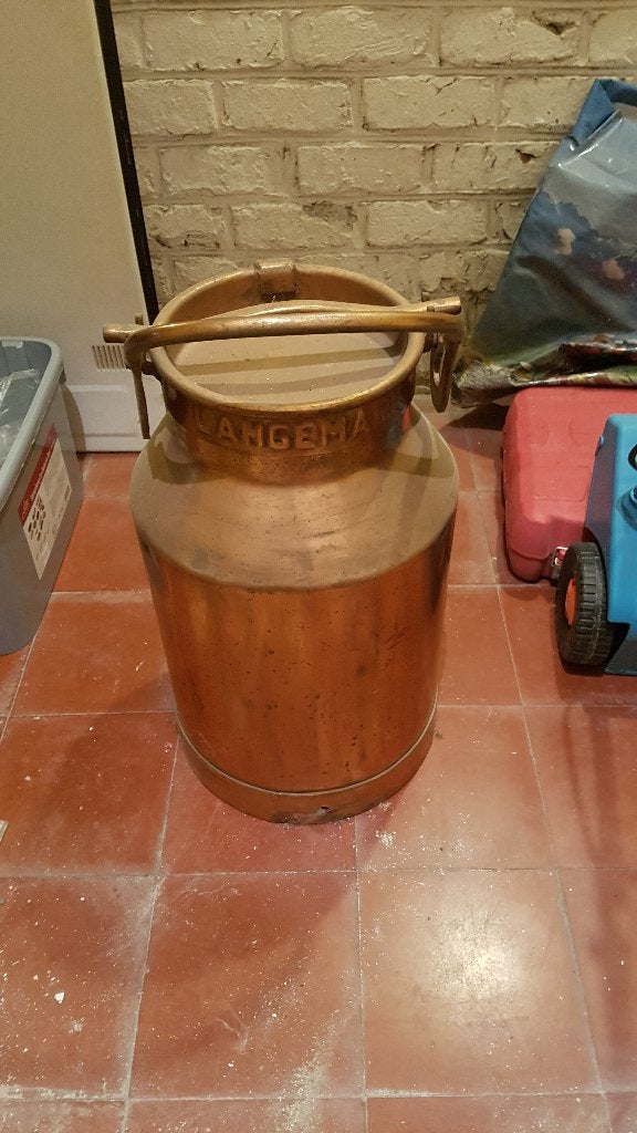 cruche a lait cuivre 9kg, Enlèvement, Cuivre