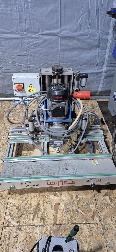uniholz pnuematiche potscharnier boormachine Mini Junior, Doe-het-zelf en Bouw, Ophalen, Gebruikt