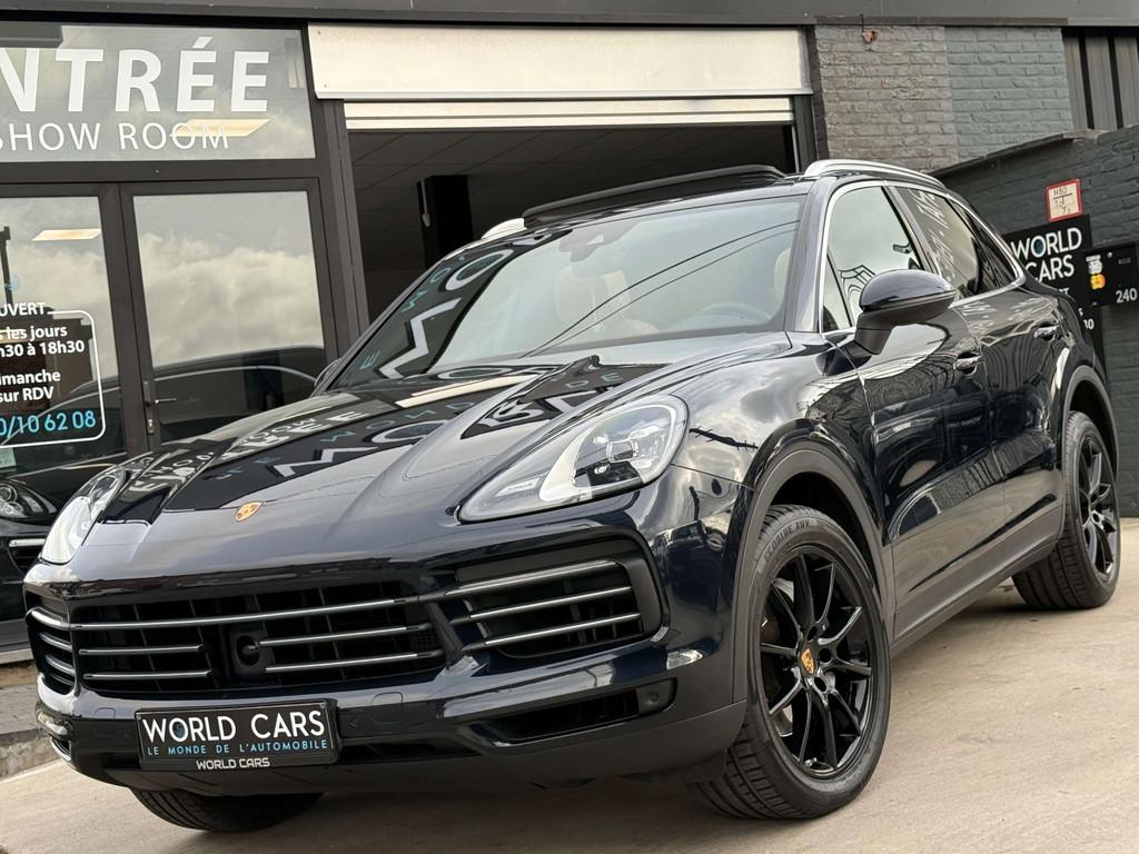 Porsche Cayenne 3.0 Turbo V6 Tiptronic S TOIT PANO DISTRO CA, Auto's, Cayenne, Blauw, Leder, Bedrijf