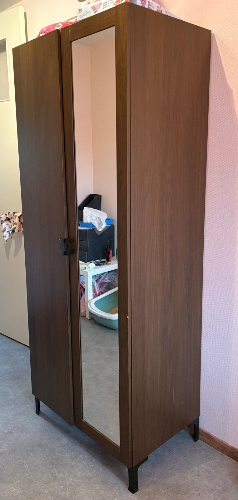 Armoire, Avec porte(s), Utilisé, 50 à 75 cm, 150 à 200 cm