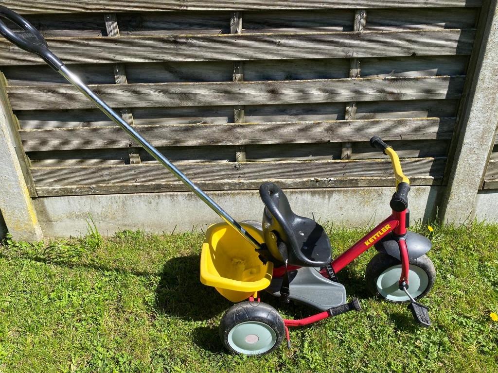 Driewieler kettler, Enlèvement, Utilisé, Kettler, Tige de poussée