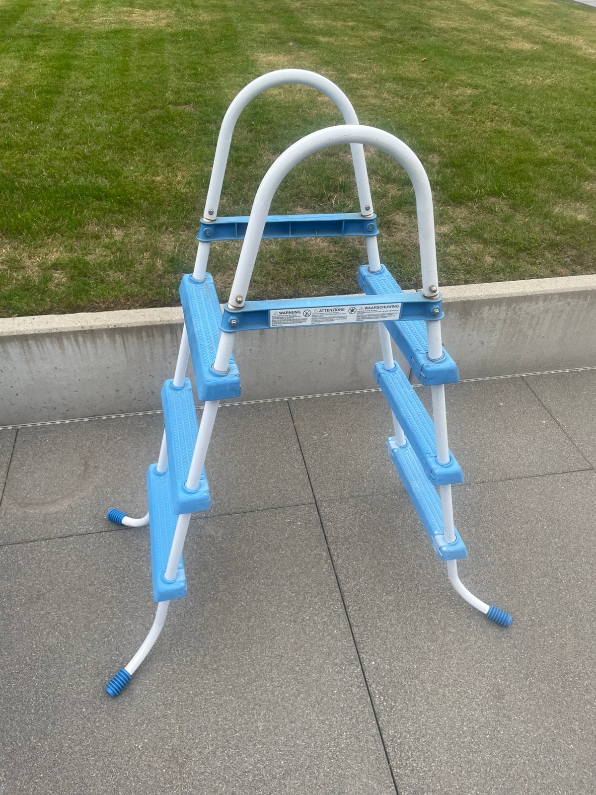 Zwembadladder, Tuin en Terras, Zwembad-toebehoren, Ophalen, Gebruikt, Ladder