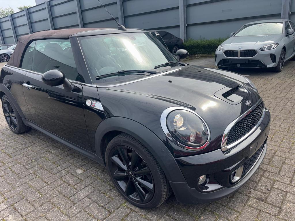 Mini Cooper S Cabrio, Euro 5, 4 cilinders, Cabriolet, Zwart
