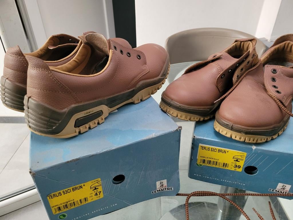 Stock chaussures sécurité