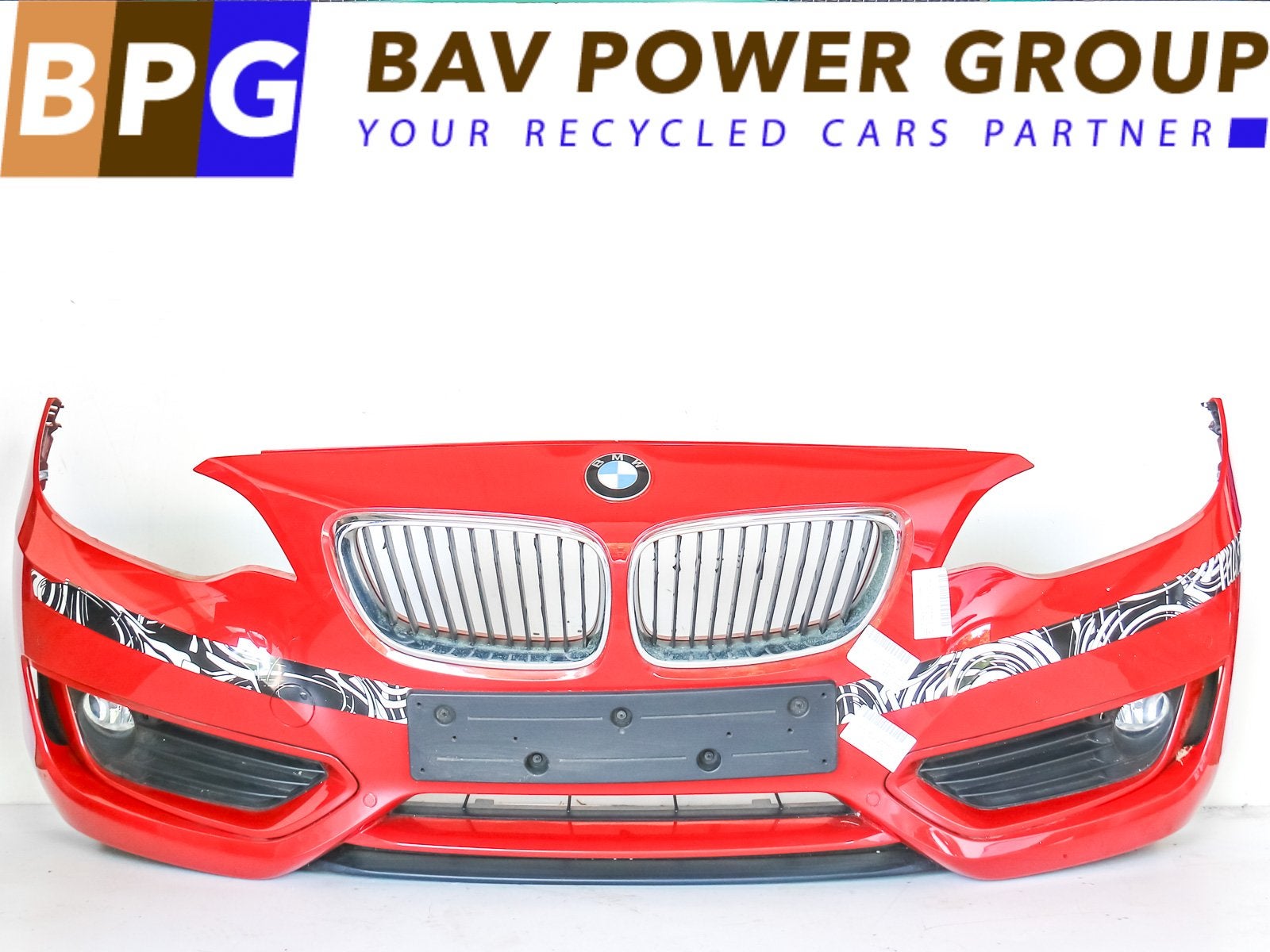 BUMPER VOOR COMPLEET BMW 2 serie (F23) (51117390338), Auto-onderdelen, Gebruikt, Voor, Bumper, BMW