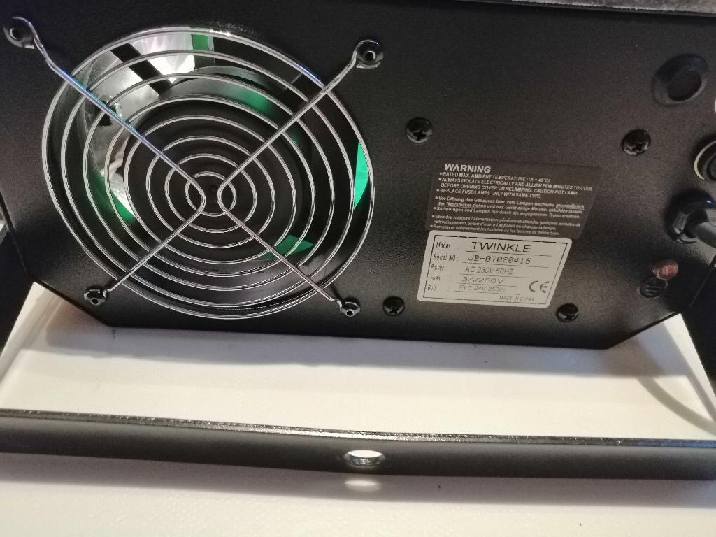 2 x lichteffect Twinkle, Muziek en Instrumenten, Ophalen, Gebruikt, Geluidgestuurd