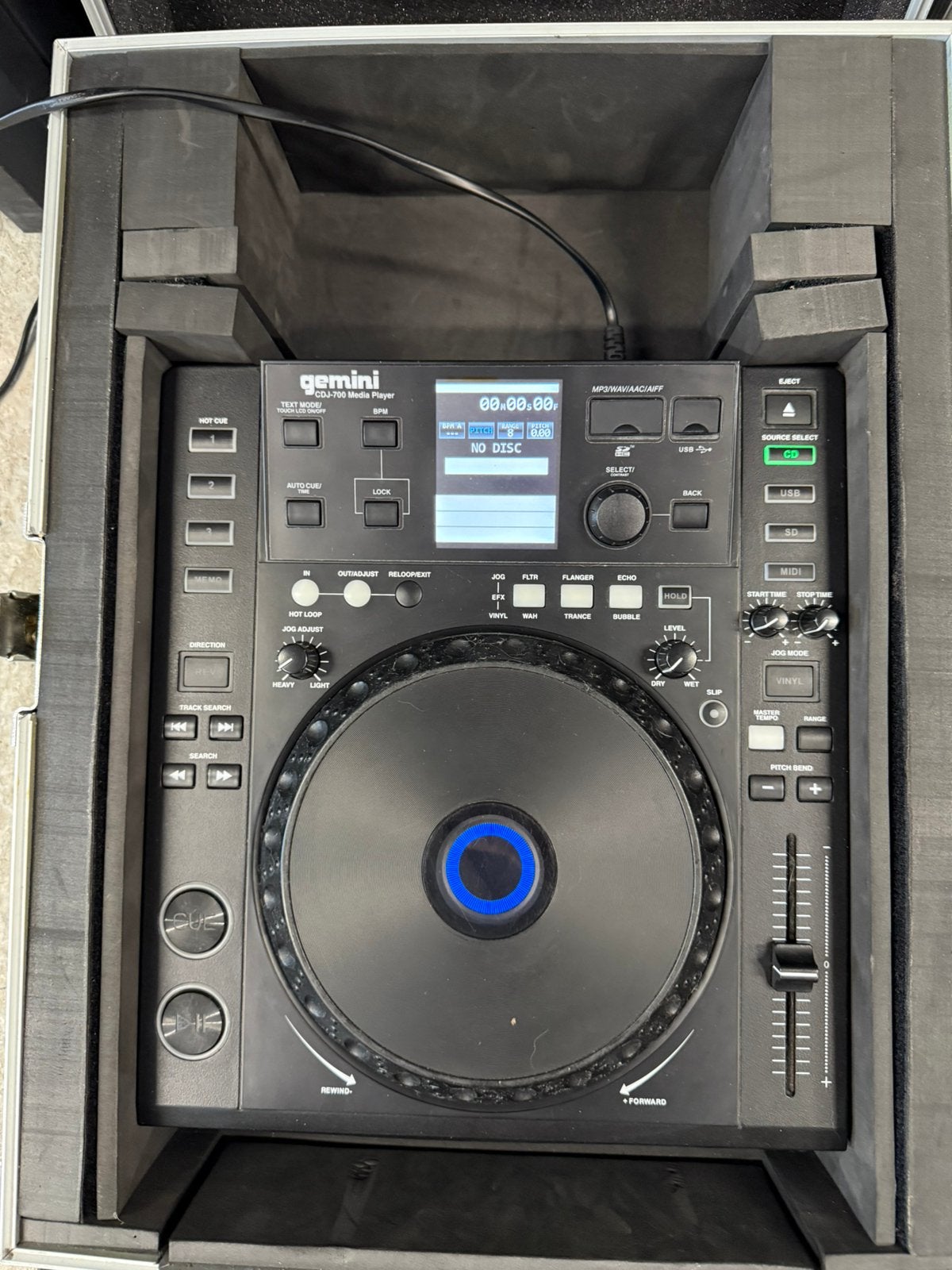 2x gemini 700 cd, media speler, Muziek en Instrumenten, Ophalen, Gebruikt