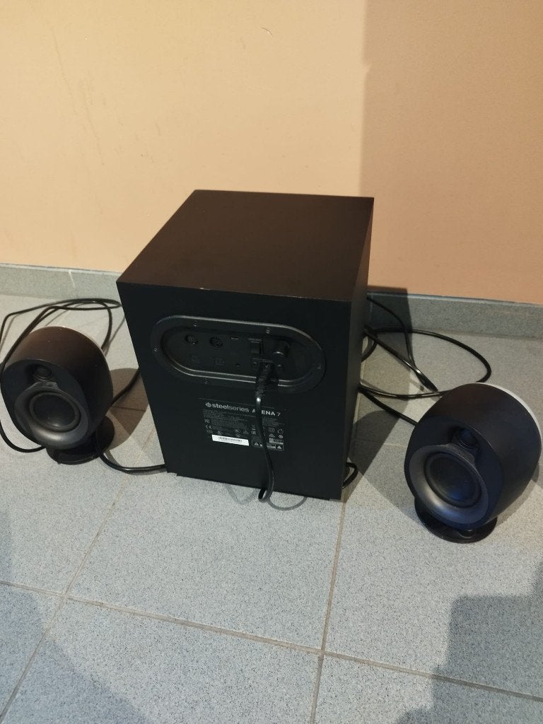 SteelSeries Arena 7, Informatique & Logiciels, Enceintes Pc, Enlèvement, Comme neuf, Autres canaux, Steelseries