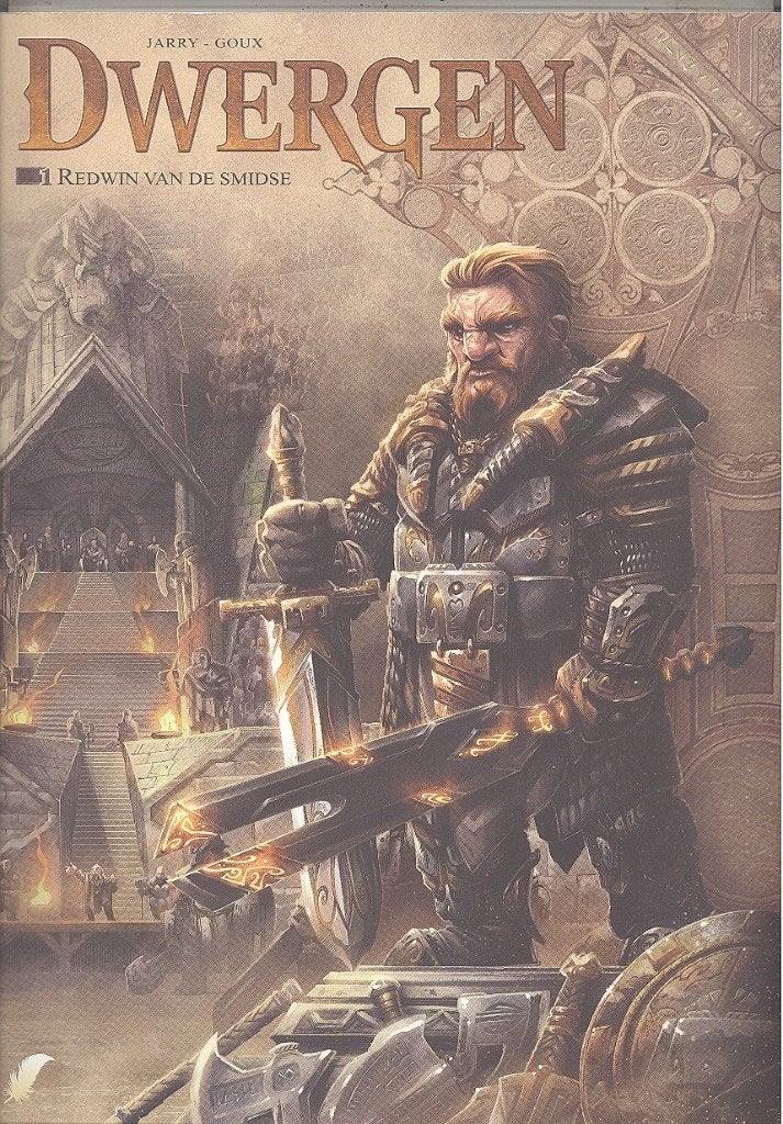 Dwergen nr 1 - Redwin van de smidse., Eén stripboek, Ophalen of Verzenden, Zo goed als nieuw, Jarry-Goux
