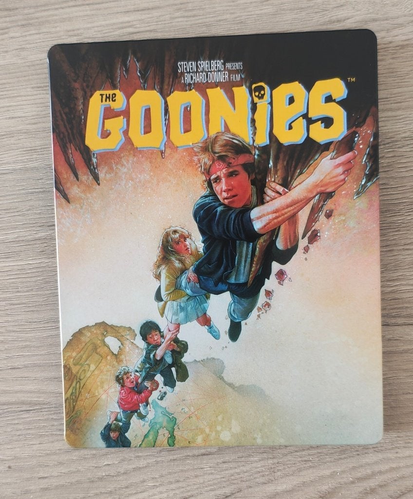 The goonies 4K + blu ray Steelbook, CD & DVD, Blu-ray, Film, Comme neuf, Enlèvement, Aventure
