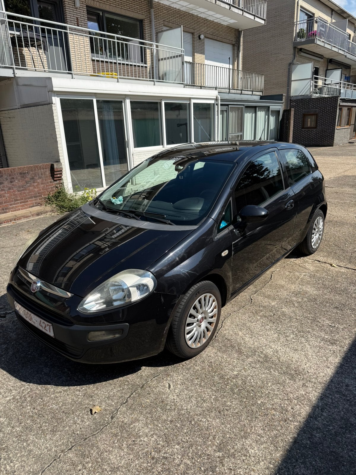 Fiat Punto 1.3 diesel 2010, Auto's, Fiat, Zwart, Particulier, Euro 4, Punto EVO