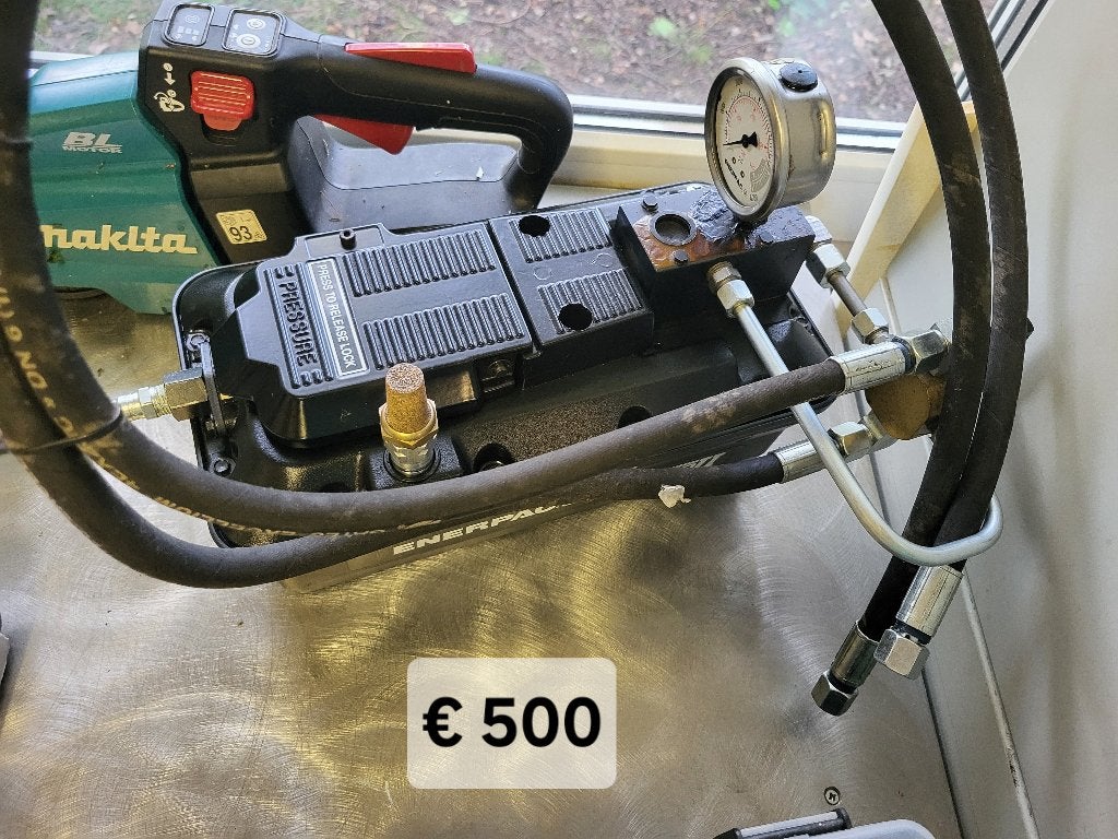 Hydraulische pomp Enerpac turbo II, Enlèvement