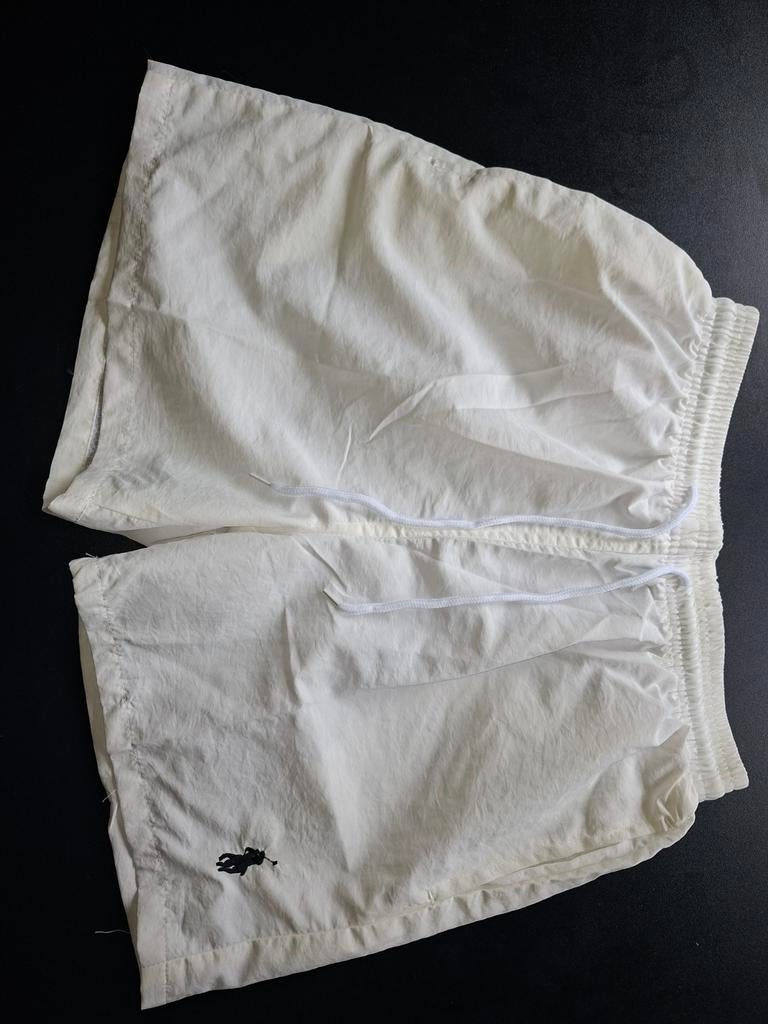 Witte basic shorts – comfortabel & zomers ️, Enlèvement ou Envoi, Ralph Lauren, Short de bain, Blanc