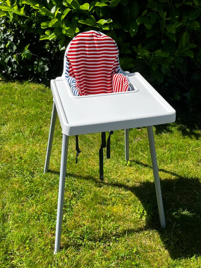 Antilop kinderstoel Ikea met riempjes + kussen, Kinderen en Baby's, Kinderkamer | Tafels en Stoelen, Ophalen, Gebruikt