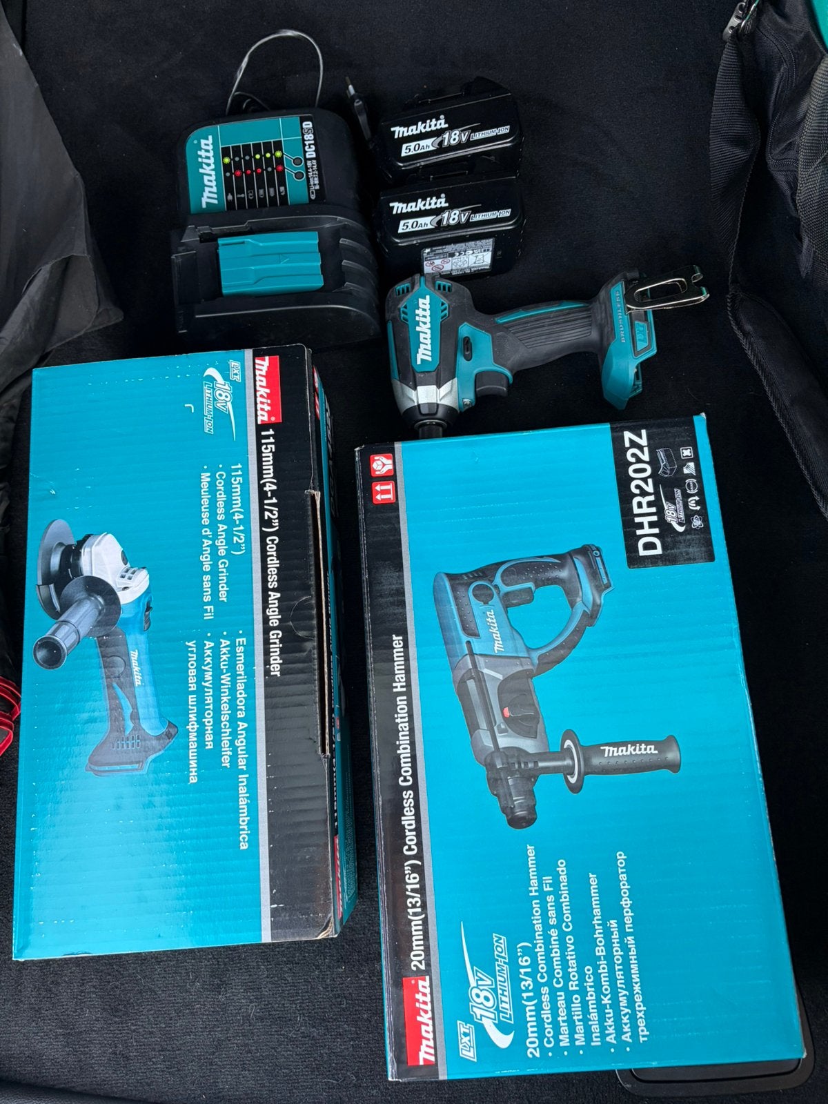 Makita set 5ah 18v, Ophalen, Nieuw