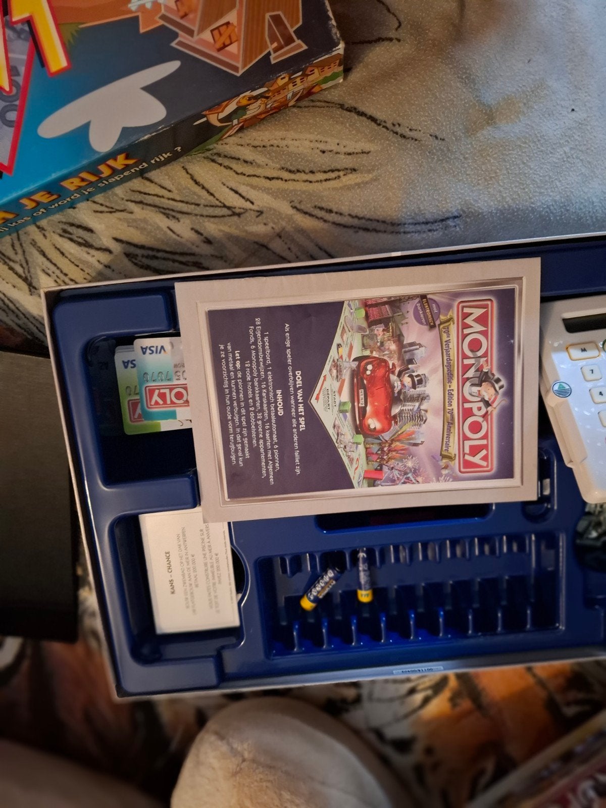 Monopoly 70ste verjaardagseditie, Enlèvement