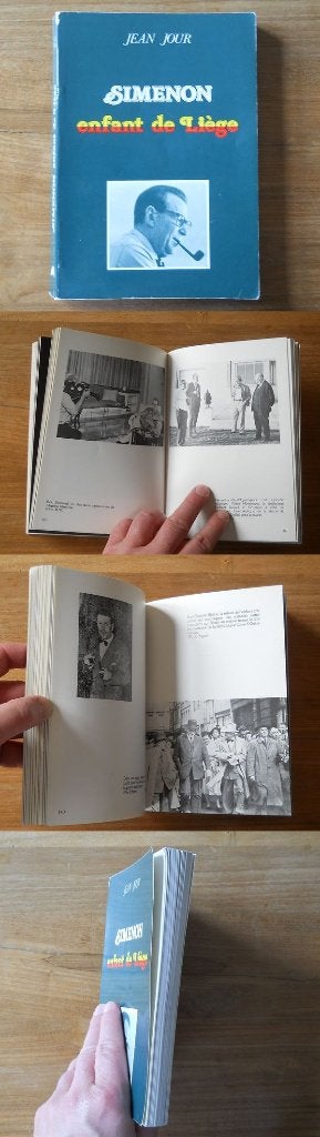 Simenon enfant de Liège  (Jean Jour), Enlèvement ou Envoi, Utilisé, Art et Culture