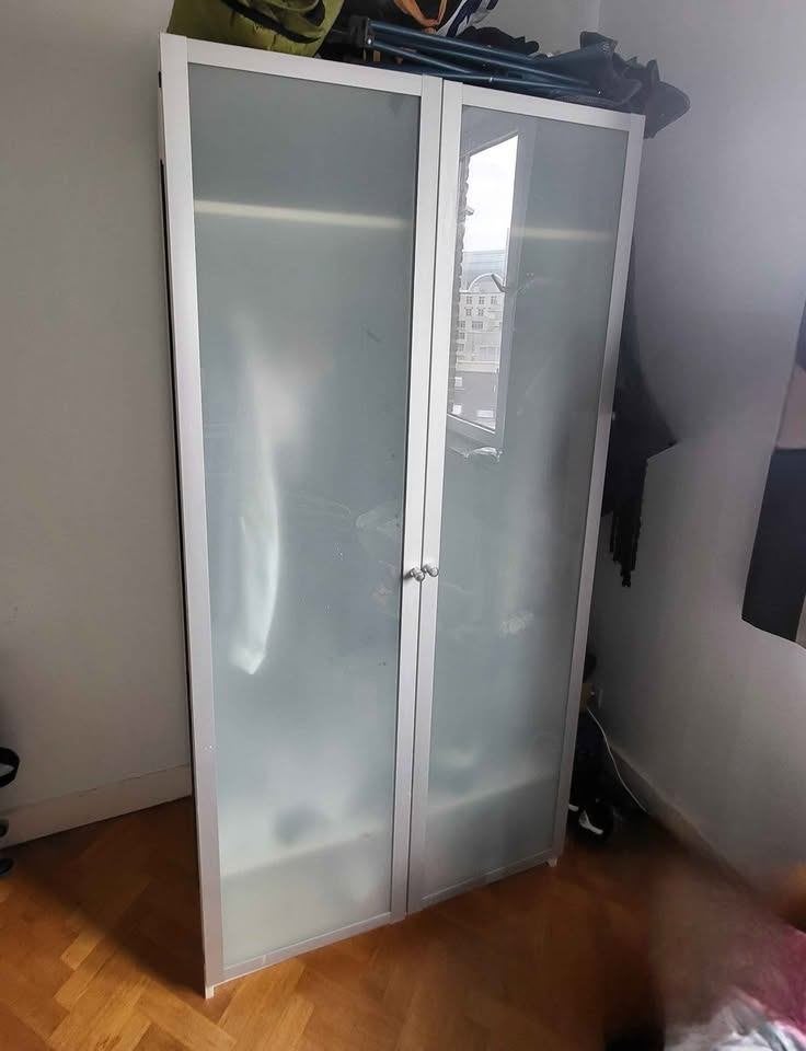 IKEA kledingkast 200*100*60, Ophalen, Met deur(en), Gebruikt, Overige houtsoorten
