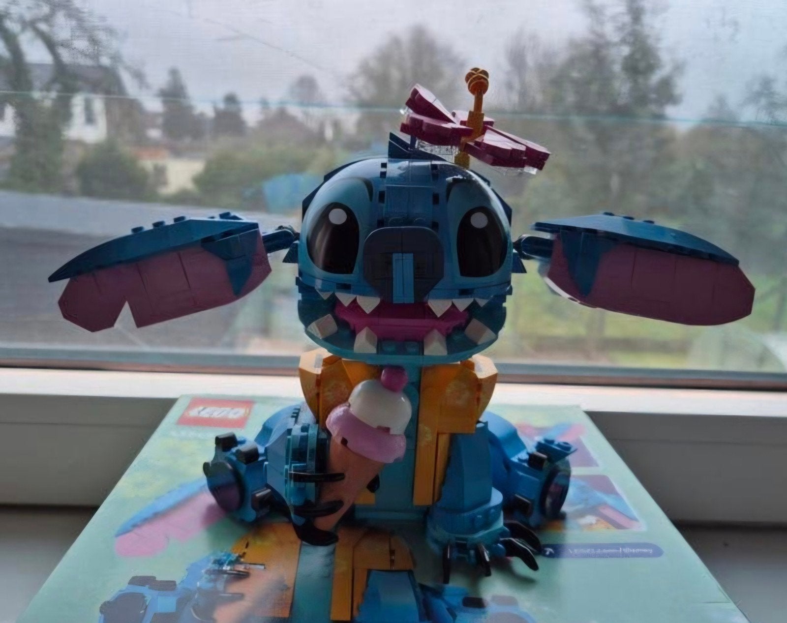 Stitch lego, Ophalen, Zo goed als nieuw