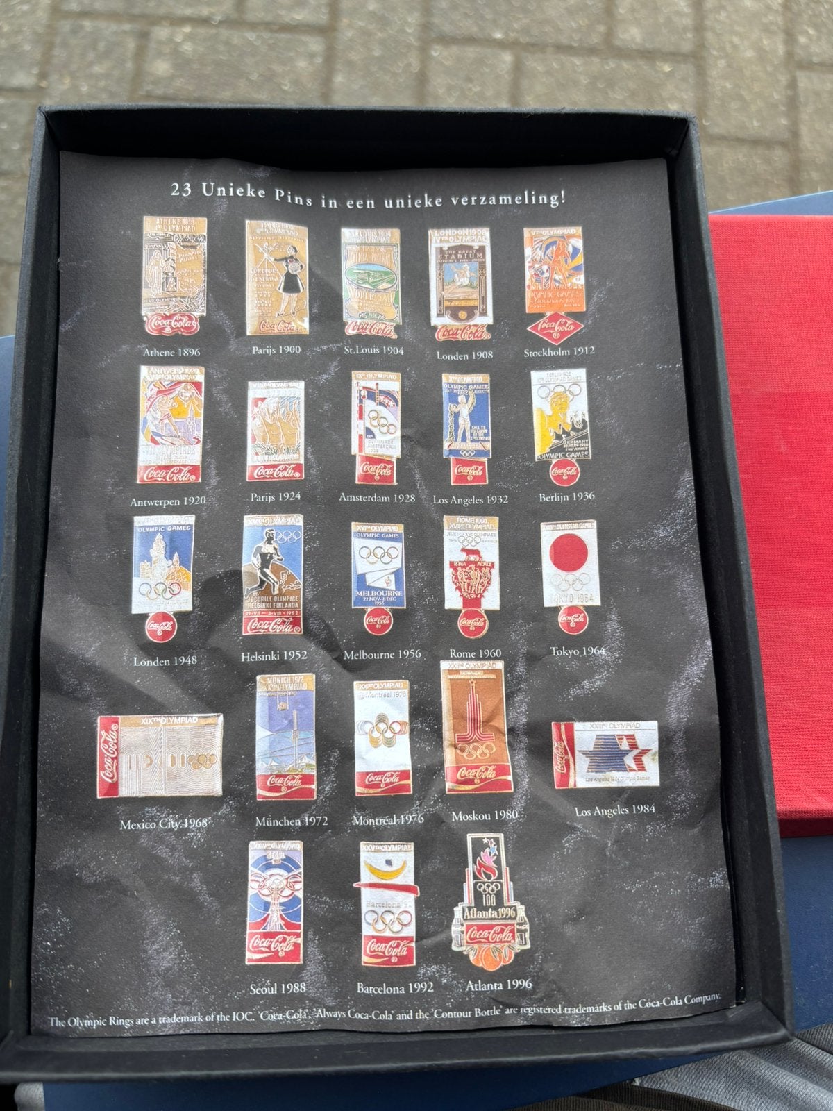 Collectie coca cola pins, Verzamelen, Ophalen