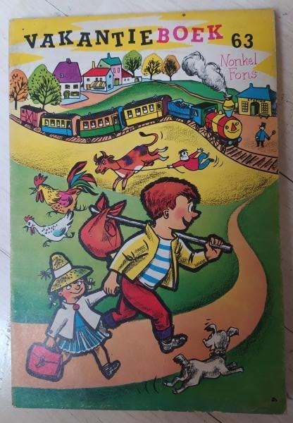Vakantieboek van Nonkel Fons (1963) met Rode Ridder verhaal, Boeken, Ophalen of Verzenden