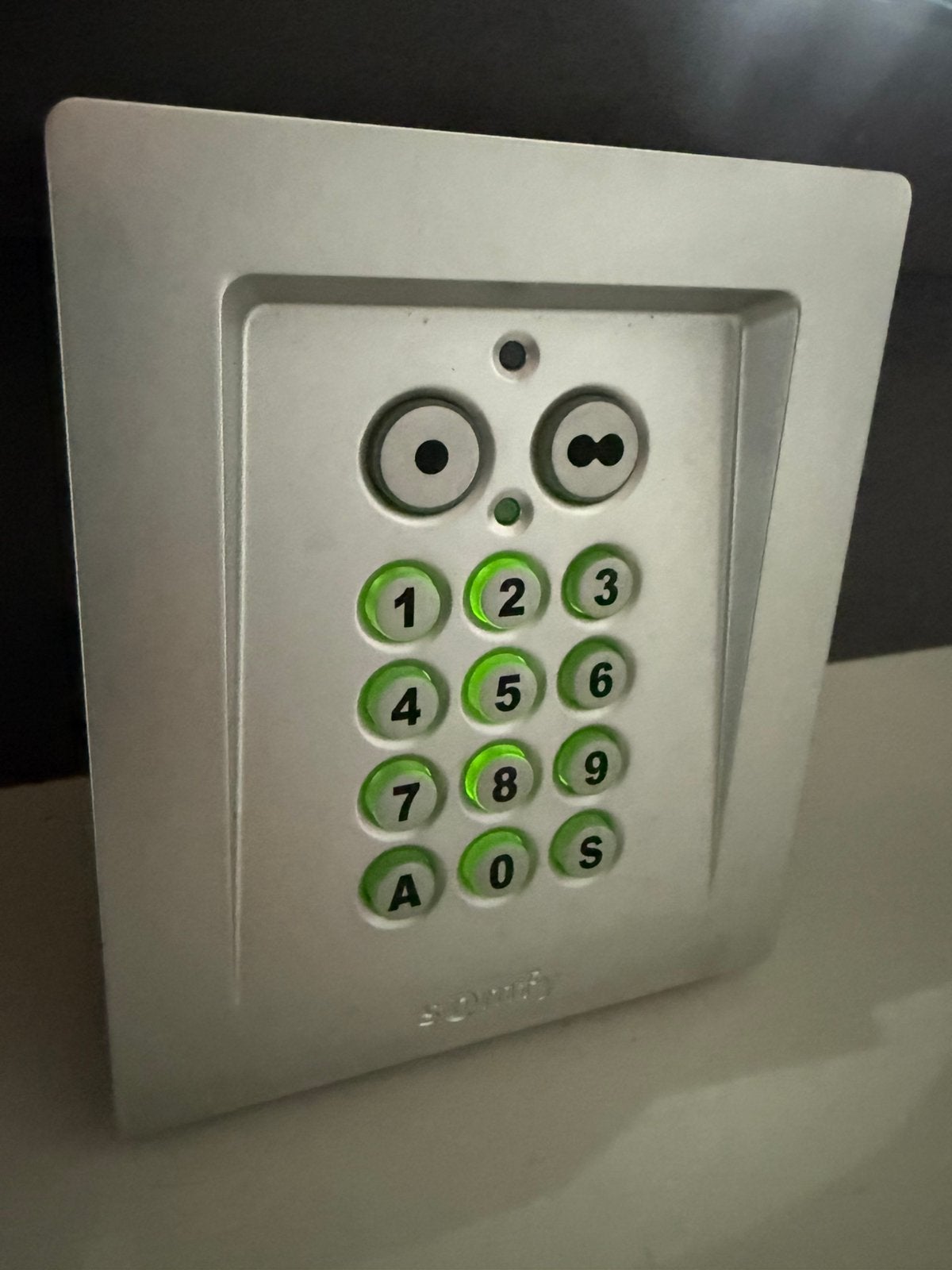 Somfy code clavier, Enlèvement, Utilisé